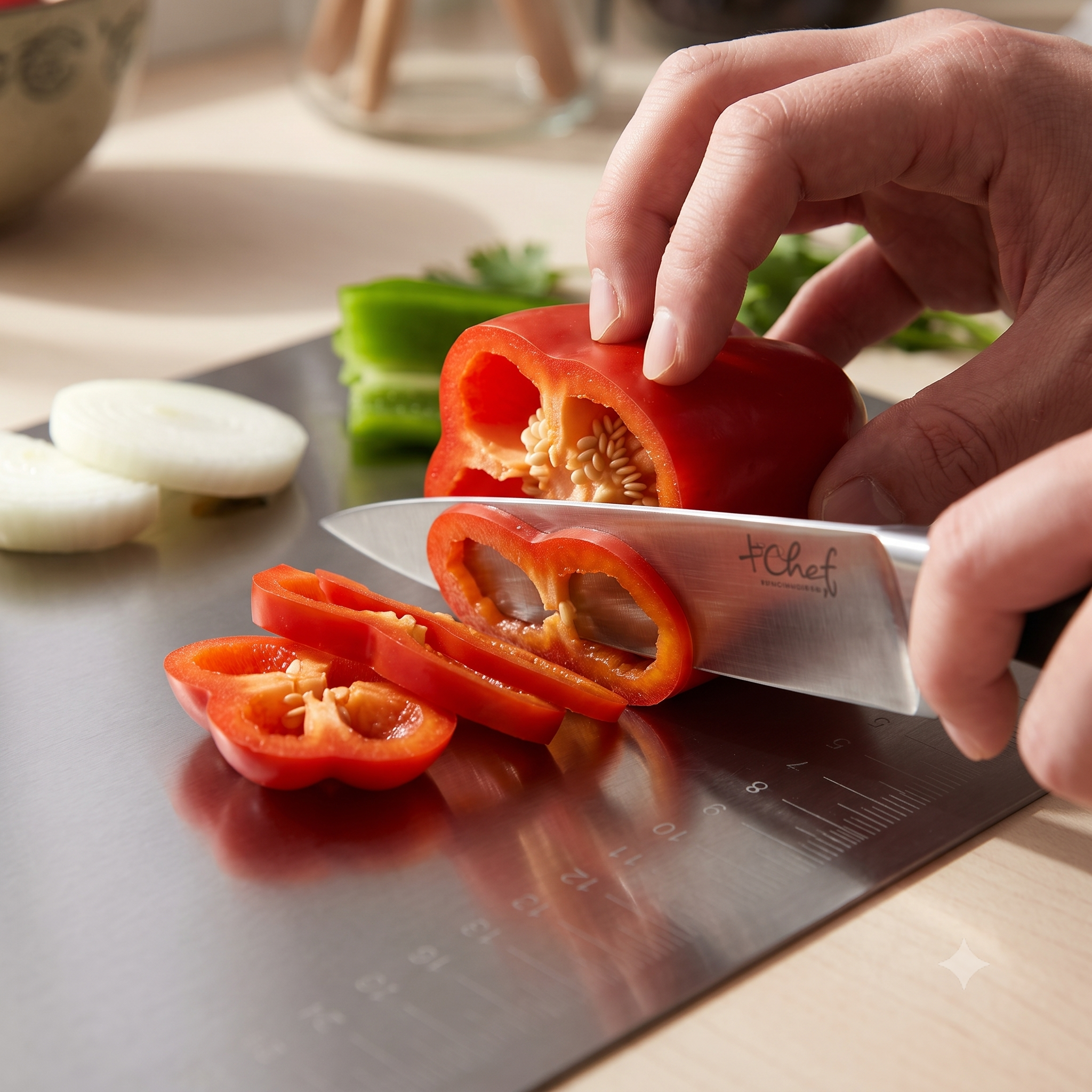 Premium Stainless Steel Chopping Board | Hygienic & Odor-Resistant