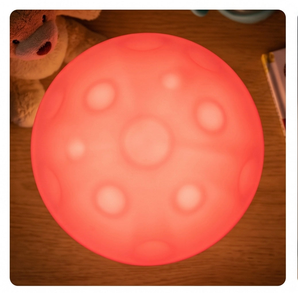 Mushroom Shaped LED Night Light for Kids Bedroom & Nursery | Soft Glow Decorative Bedside Lamp