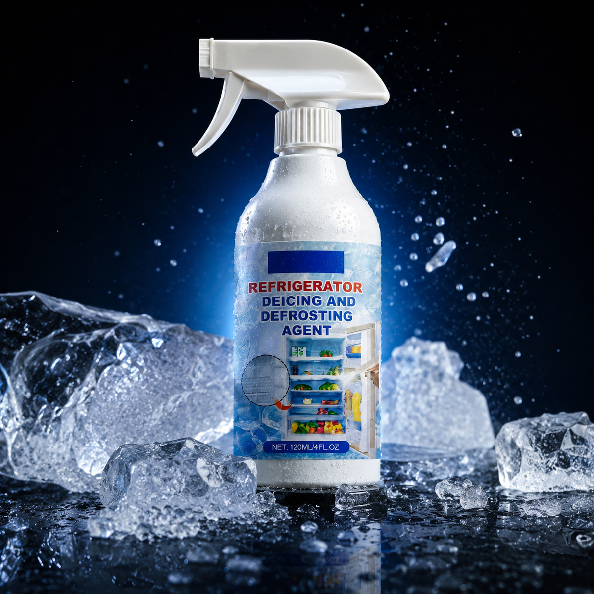 Defrosting Spray for Fridge Freezer (Pack of 2)