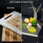 Stainless Steel Chopping Board & Kitchen Countertop - 41 x 31 Cm (Original Big Size).
